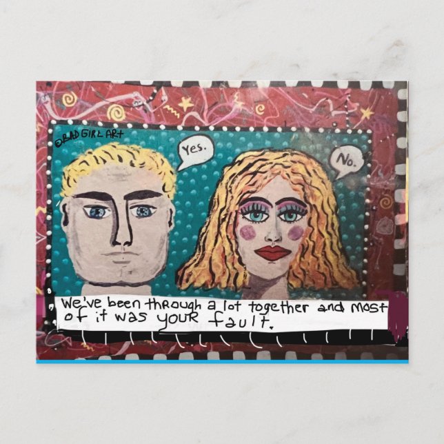 Cartão Postal Cartão-postal de aniversário (Frente)