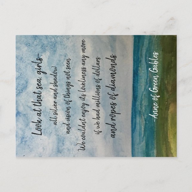 Cartão Postal Cartão-postal de Anne of Green Gables (Frente)