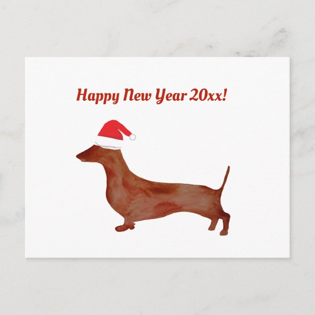 Cartão Postal Cartão-postal de ano novo (Frente)