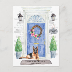 Cartão Postal Cartão-postal de Anúncio de Movimentação de ge