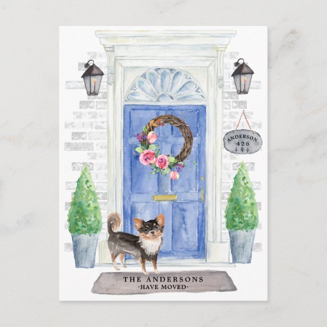 Cartão Postal Cartão-postal de anúncio em movimento Chihuahua (Frente)