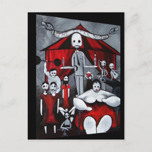 Cartão Postal Cartão-postal de Apresentação de Freak