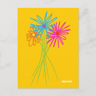 Cartão Postal Cartão-postal de arte: Bunch Flor