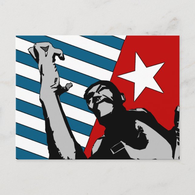 Cartão Postal Cartão-postal de arte da Papua Ocidental (Frente)