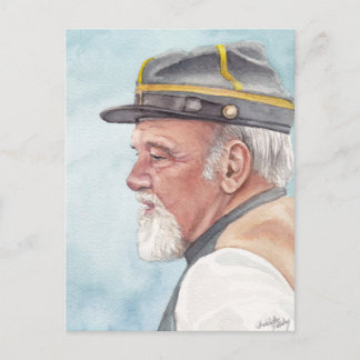 Cartão Postal Cartão-postal de Arte de Aquarela Reator