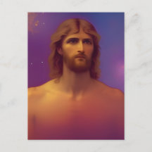 Cartão-postal de arte gerado por Jesus AI