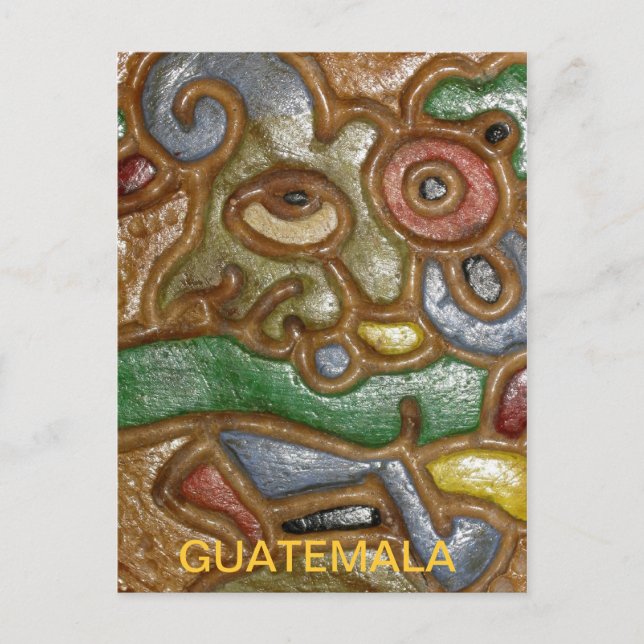 Cartão Postal Cartão-postal de Arte Guatemala (Frente)