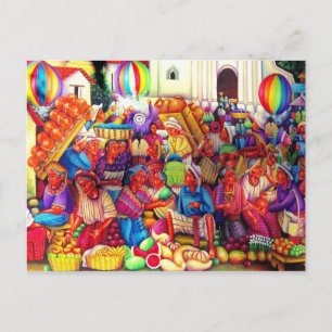 Cartão Postal Cartão-postal de Arte Guatemala