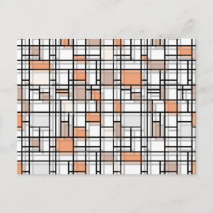 Cartão Postal Cartão-postal de Arte Moderna do Autumn Shadows