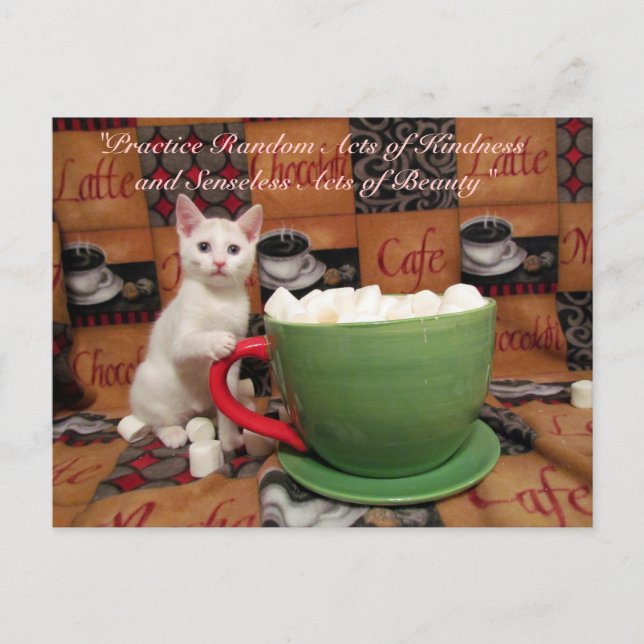 Cartão Postal Cartão-postal de Atos Aleatórios de Bondade - Audr (Frente)