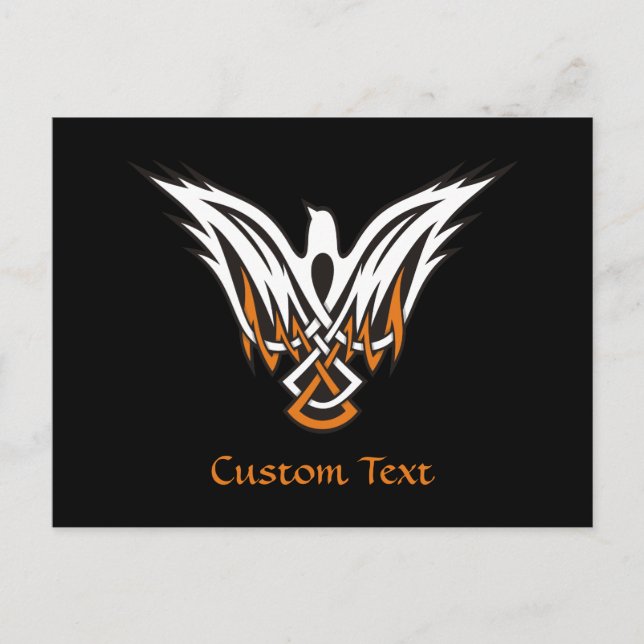 Cartão Postal Cartão-postal de aves celtas (Frente)