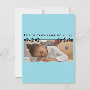 Cartão Postal Cartão-postal de aviso de introdução