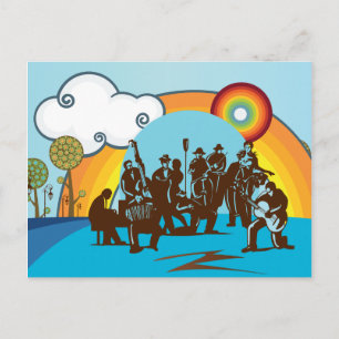 Cartão Postal Cartão-postal de Banda