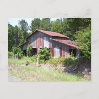 Cartão Postal Cartão-postal de Barn Enrolado