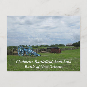 Cartão Postal Cartão-postal de Batlefield Chalmette