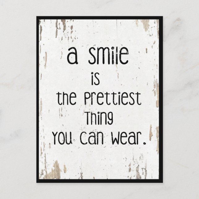 Cartão Postal Cartão-postal de beleza interior (Frente)