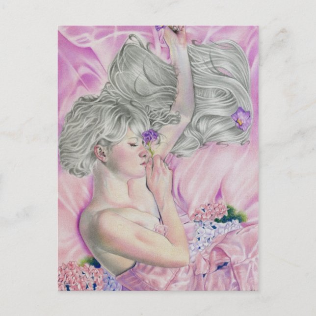 Cartão Postal Cartão-postal de beleza no meio do verão (Frente)