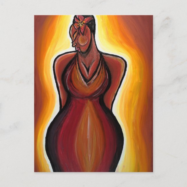 Cartão Postal Cartão-postal de beleza silenciosa (Frente)