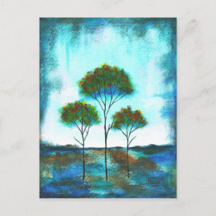 Cartão Postal Cartão-postal de Bênçãos da Arte Original