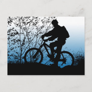 Cartão Postal Cartão-postal de bicicleta de montanha