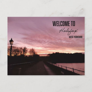 Cartão Postal Cartão-postal de Boas-vindas ao Ogden Water em Hal