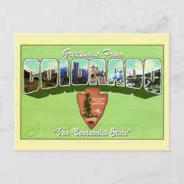 Cartão Postal Cartão-postal de Boas-vindas dos Parques Nacionais