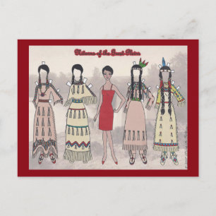 Cartão Postal Cartão-postal de Boneca de Papel Nitanna do Excele