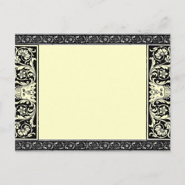 Cartão Postal Cartão-postal de borda (Frente)