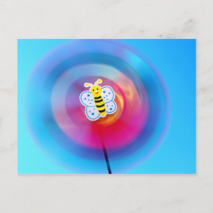 Cartão Postal Cartão-postal de brinquedo PinWheel