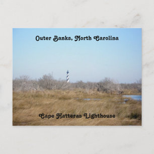 Cartão Postal Cartão-postal de Cabo Hatteras #1 OBX