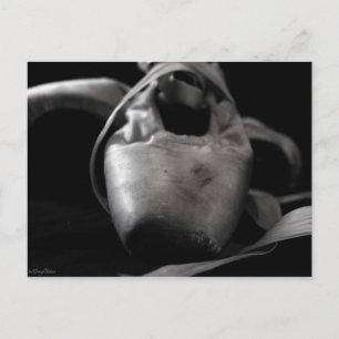 Cartão Postal Cartão-postal de Calçados Grunge Pointe (Balé)