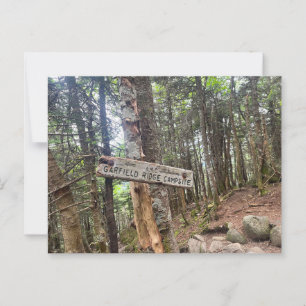 Cartão Postal Cartão-postal de Campsite Garfield Ridge Mounts Wh