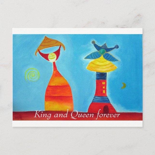 Cartão Postal Cartão-postal de casamento (Frente)