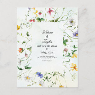 Cartão Postal Cartão-postal de casamento