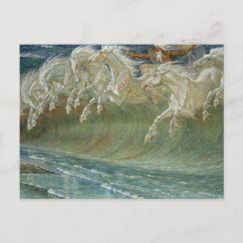Cartão Postal Cartão-postal de Cavalos do Neptuno