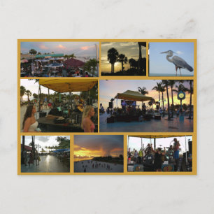 Cartão Postal Cartão-postal de Celebração Sunset - Praia de Fort