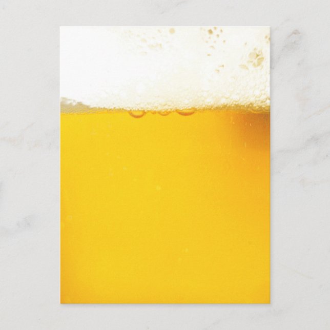 Cartão Postal Cartão-postal de cerveja engraçado (Frente)