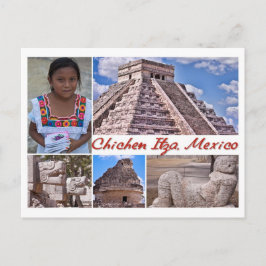 Cartão Postal Cartão-postal de Chichen Itza, México