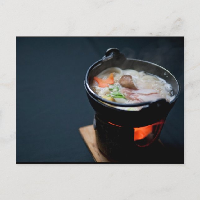 Cartão Postal Cartão-postal de Comida do Japão (Frente)