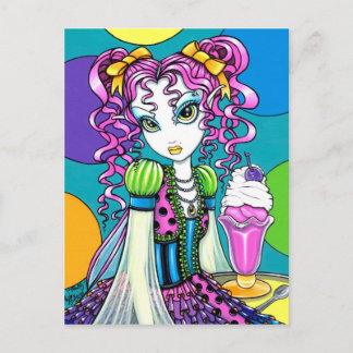 Cartão Postal Cartão-postal de Compro Fada "Molly", Cute Rainbow