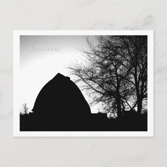Cartão Postal Cartão-postal de Connecticut (Frente)