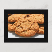Cartão-postal de cookies Ginger Snap