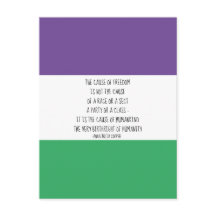 Cartão-postal de Cotação Anna Julia Cooper