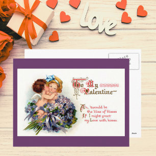 Cartão Postal Cartão-postal de Crianças Cupidas