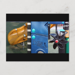 Cartão Postal Cartão-postal de Crianças de Composição Urbana