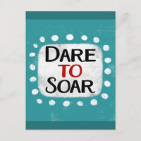 Cartão-postal de Desafio para Soar