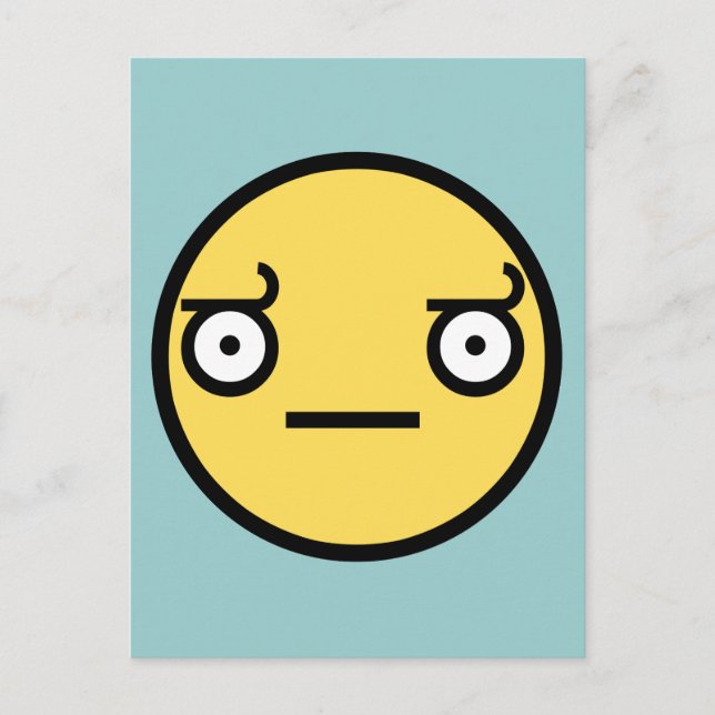 Cartão Postal Cartão-postal de desaprovação (Frente)