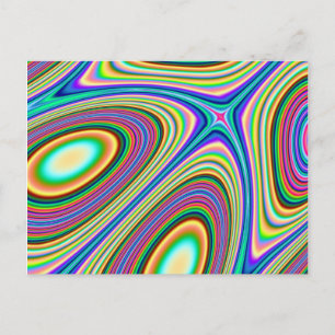 Cartão Postal Cartão-postal de diversão elíptico