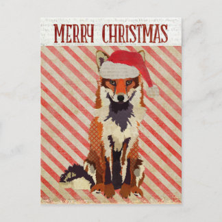 Cartão Postal Cartão-postal de doce FOX FESTIVE