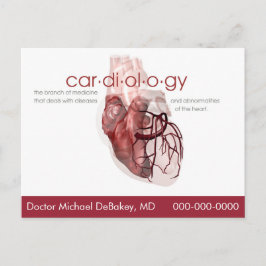 Cartão Postal Cartão-postal de Doutor Cardiologia